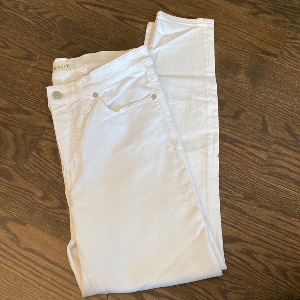Madewell White Jeans